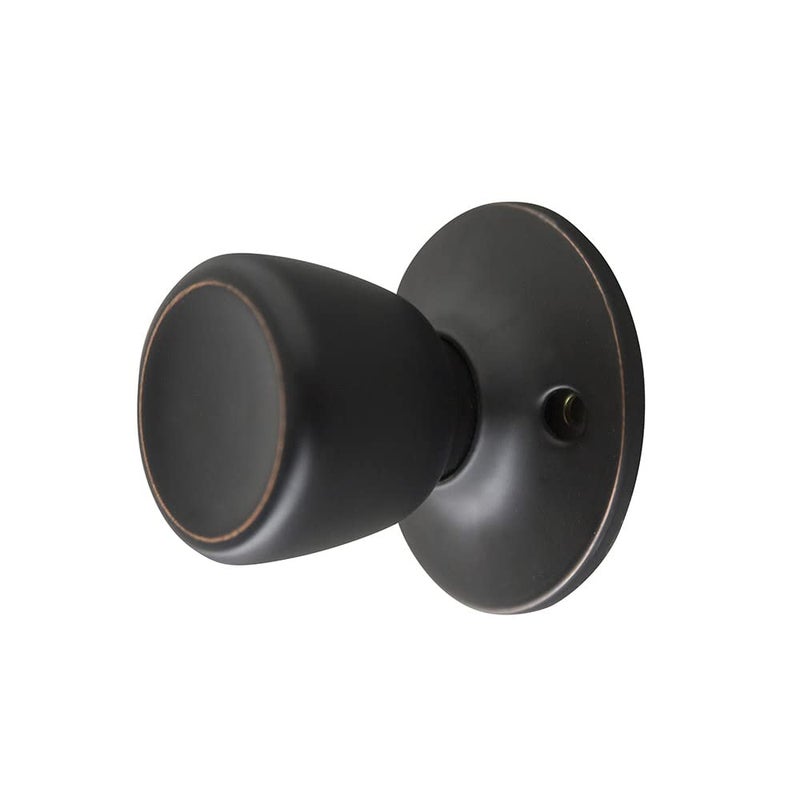 Design House Terrace Interior Door Knob - Dummy Door Lever for Interior Door, Oil Rubbed Bronze 728691 - Image 1